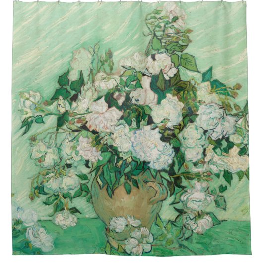 Rozen - Vincent van Gogh Douchegordijn (Voorkant)
