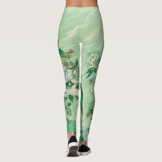Rozen - Vincent van Gogh Leggings (Achterkant)