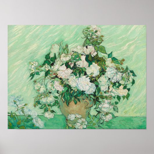 Rozen Vincent van Gogh Poster (Voorkant)
