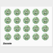 Rozen | Vincent van Gogh Ronde Sticker (Vel)
