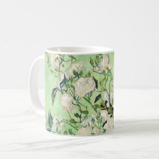 Rozen, Vincent van Gogh, Schone Kunsten Koffiemok (Voorkant links)