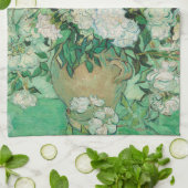 Rozen - Vincent van Gogh Theedoek (Gevouwen)