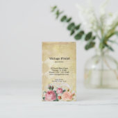  Rozen Visitekaartje (Staand voorkant)