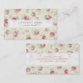 Rozen Visitekaartje (Voorkant / Achterkant)