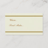 Rozen Visitekaartje (Achterkant)