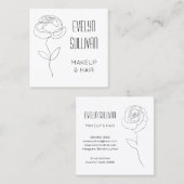 Rozen visitekaartje (Voorkant / Achterkant)