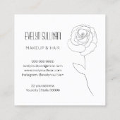 Rozen visitekaartje (Achterkant)