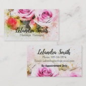 Rozen Visitekaartje (Voorkant / Achterkant)