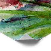 rozen vlinder poster (Hoek)