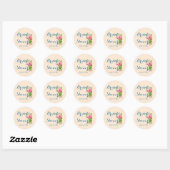 Rozen | Vlinder Vrijgezellenfeest Sticker (Vel)