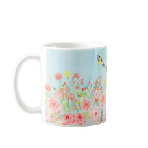 rozen vlinder waterverf aanpasbaar