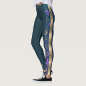 Rozen & Vlinders Blauwe Leggings (Links)
