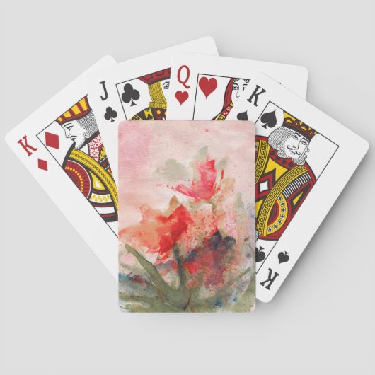 rozen vlinders kaarten (Achterkant)