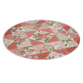 Rozen Vlinders Naadloze Patchwork Snijplank (Hoek)