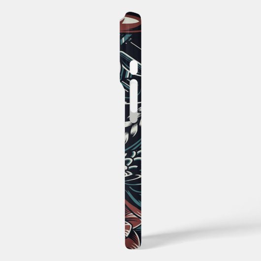 Rozen & Vogels iPhone Case (Achterkant / Links)