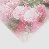Rozen voor artistieke Waterverf Tissuepapier (Detail)