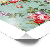 Rozen voor Bleek blauw Foto Afdruk (Hoek)