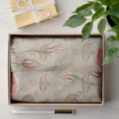 Rozen voor boekenliefhebbers Tissue Paper Tissuepapier (Geschenk)