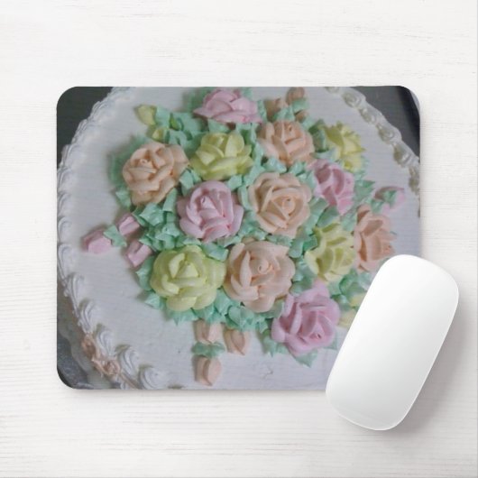 Rozen voor botercrème muismat (Met muis)