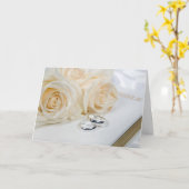 rozen voor de bruiloft in de Bijbel Kaart (Gele Bloem)