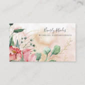 Rozen voor de Waterverf van kmo's Visitekaartje (Voorkant)