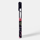 Rozen voor de zomer op zwart Case-Mate iPhone case (Achterkant / Links)