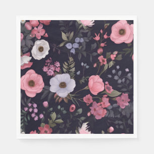 Rozen voor de zomer op zwart servet