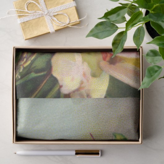  Rozen voor goud en Blush Tissuepapier (Geschenk)