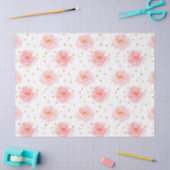 Rozen voor goudroze Confetti Waterverf Tissuepapier (Craft)