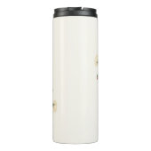 Rozen voor haar thermische harttumbler thermosbeker (Achterkant)