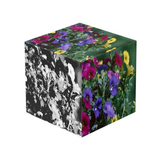 rozen voor het leven kubus (Voorkant hoekig)