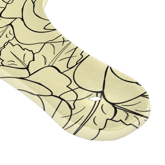 Rozen voor het snijvlak van vlinders - aangepaste snijplank (Hoek)