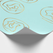 rozen voor het verpakken van folie- en mijnpapier cadeaupapier (Hoek)