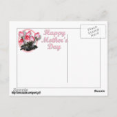 Rozen voor iemand speciaal op Moederdag Briefkaart (Achterkant)