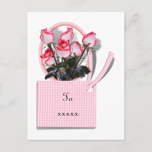 Rozen voor iemand speciaal op Moederdag Briefkaart (Voorkant)