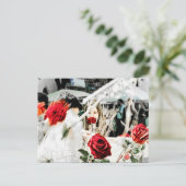 Rozen voor je op de dag van St. George Briefkaart (Staand voorkant)