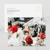 Rozen voor je op de dag van St. George Briefkaart (Voorkant / Achterkant)