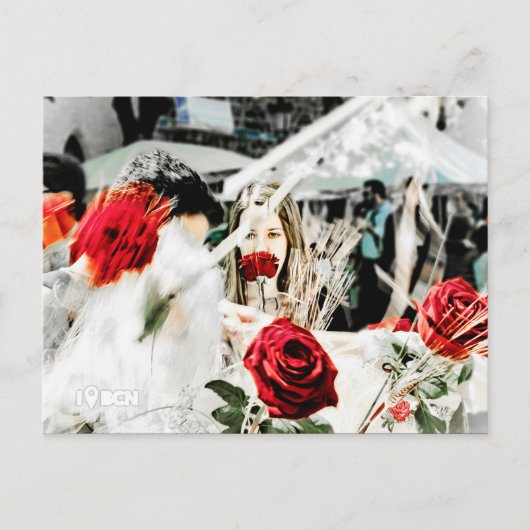 Rozen voor je op de dag van St. George Briefkaart (Voorkant)