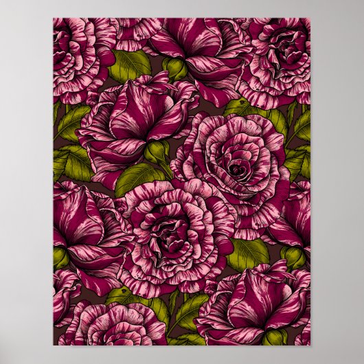 rozen voor jou poster (Voorkant)