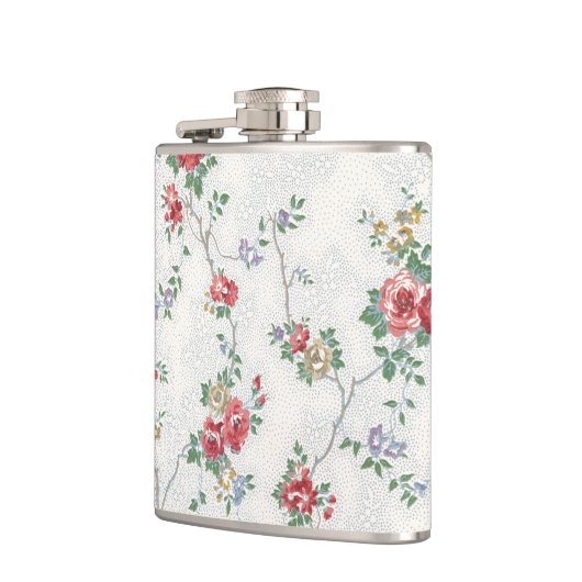   Rozen voor koraalmeisjes Heupfles (Links)