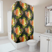 Rozen voor landdoorsnede douchegordijn (In situ)