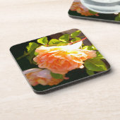 Rozen voor landdoorsnede drankjes onderzetter (Linkerzijde)