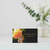 Rozen voor landdoorsnede visitekaartje (Staand voorkant)
