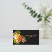 Rozen voor landdoorsnede visitekaartje (Staand voorkant)