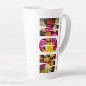 Rozen voor mam latte mok (Rechterhoek)