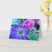 Rozen voor mama: Happy Birthday! Kaart (Gele Bloem)