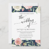 Rozen voor marineslag en bloesem kaart (Voorkant)