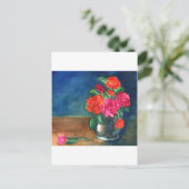 Rozen voor mijn liefde briefkaart (Staand voorkant)