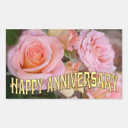 Rozen voor mijn liefde ~ Dank jullie Stickers (Voorkant)