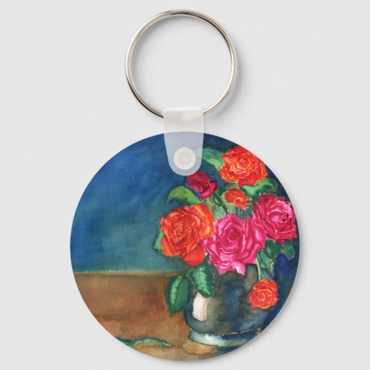 Rozen voor mijn liefde sleutelhanger (Voorkant)